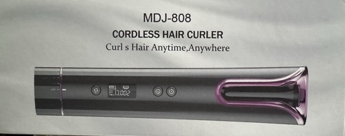 Cordless curling iron lcd - cordless,