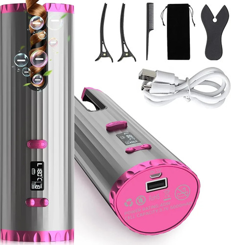 Cordless automatic hair curler - automatic,