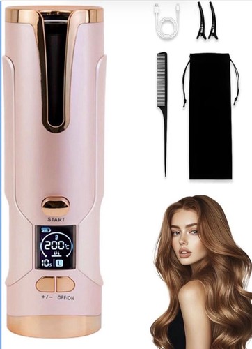Cordless automatic hair curler - automatic,