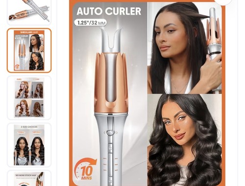 32mm automatic curling - 32mm,