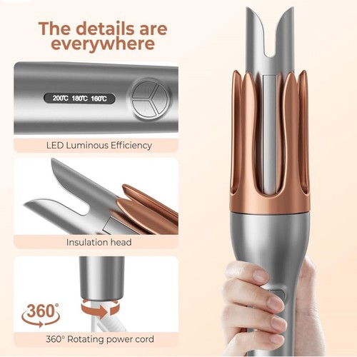 Portable automatic hair - automatic, curler