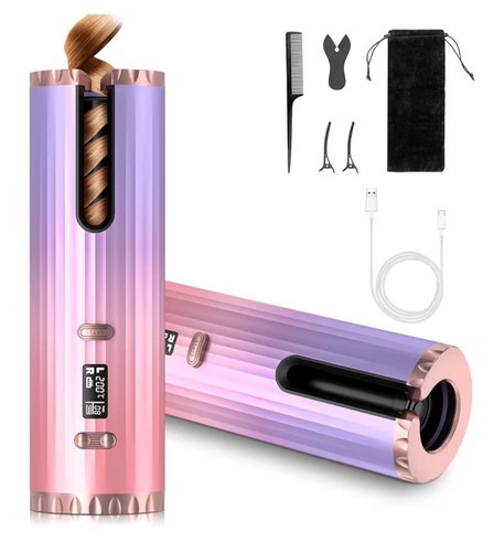 Cordless hair curler - cordless,