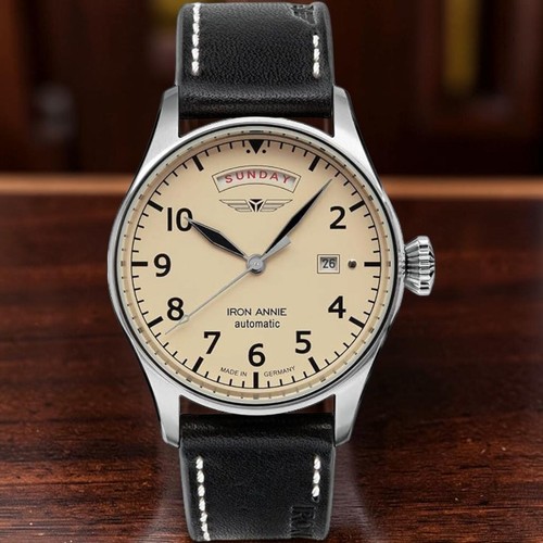 Mens automatic watch - watch, iron