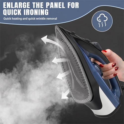 Electric steam iron 2400w - iron,